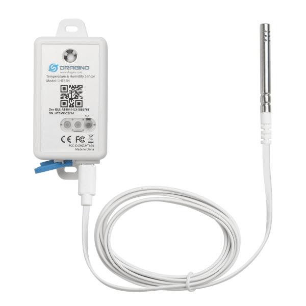 Dragino LHT65N temperature and humidity sensor