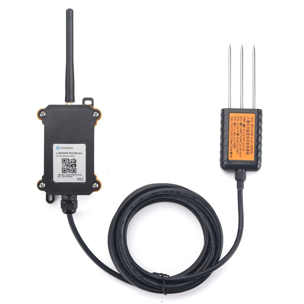 Dragino LSE01 soil sensor